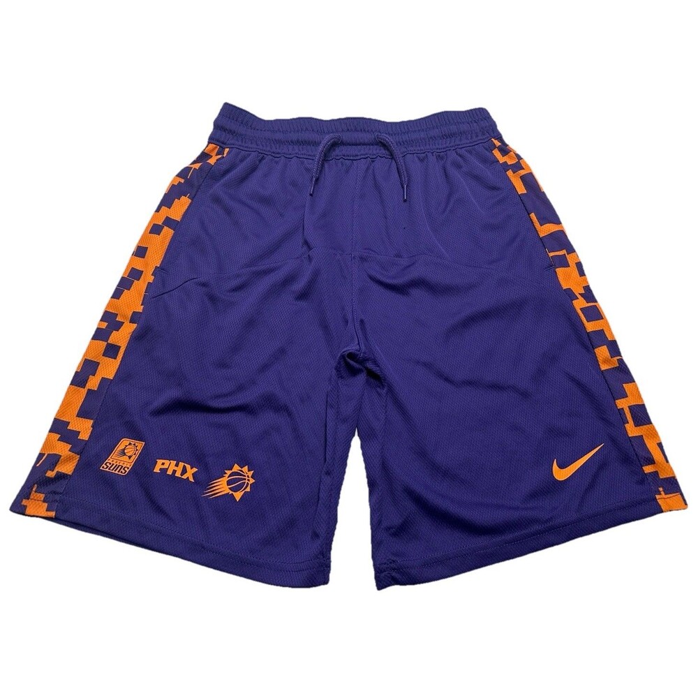 Youth Nike Dri-Fit NBA Phoenix Suns Courtside Starting Five Team Shorts Medium
